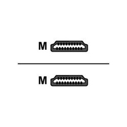 Delock High Speed HDMI with Ethernet - Kabel HDMI s ethernetem - HDMI s piny (male) do HDMI s piny (male) - 2 m - konektor 90°