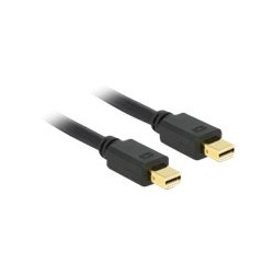 Delock - Kabel DisplayPort - Mini DisplayPort (M) do Mini DisplayPort (M) - 2 m - černá