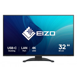 EIZO 31,5" EV3240X-BK, IPS, 3840 x 2160 (4K UHD), 350 cd m2, 2000:1, 5ms, USB-C, DP, 2x HDMI, černý