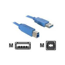 Delock - Kabel USB - USB (M) do USB typ B (M) - USB 3.0 - 1.8 m - pro Delock PCI Express Card