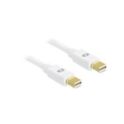 Delock - Kabel DisplayPort - Mini DisplayPort (M) do Mini DisplayPort (M) - 2 m - bílá - pro Apple MacBook; MacBook Air; MacBook Pro