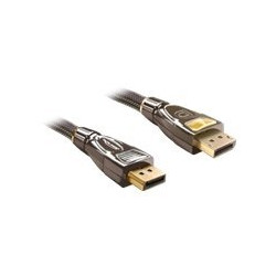 Delock - Kabel DisplayPort - DisplayPort (M) do DisplayPort (M) - 2 m - antracit