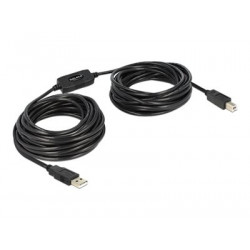 Delock - Kabel USB - USB typ B (M) do USB (M) - USB 2.0 - 11 m - aktivní