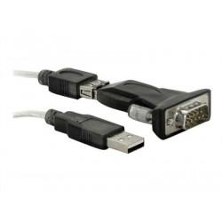 Delock - Sériový adaptér - USB 2.0 - RS-232