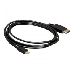 Delock - Kabel DisplayPort - Mini DisplayPort s piny (male) do DisplayPort s piny (male) - 2 m