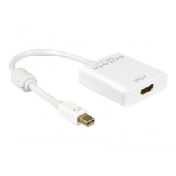 Delock - Nástroj pro převod videa - Parade PS171 - DisplayPort - HDMI - bílá - maloobchod