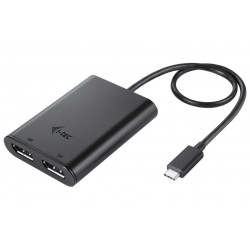 i-tec USB-C Dual 4K 60Hz (single 8K 30Hz) Display Port video adaptér