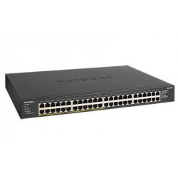 NETGEAR 48PT GIGE UNMANAGED SWCH W POE+