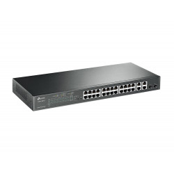 TP-Link TL-SL2428P 24x10 100Mbps+4xGb smart switch,250W POE+ Omada SDN