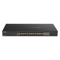 D-Link DXS-1210-28S 24 x 10G SFP+ ports + 4 x 10G Base-T ports Smart Managed Switch