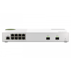 QNAP řízený switch QSW-M2108-2S (8x 2,5GbE RJ45 a 2x 10GbE SFP+)