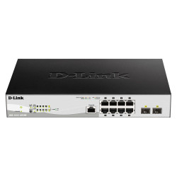 D-Link DGS-1210-10P ME E 8x 1G PoE, 2x 1G SFP Metro Ethernet Managed Switch