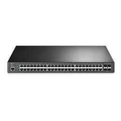 TP-LINK switch 52-Port GbE L2+ JetStream™, 48-Port PoE+PORT: 48× GbE PoE+ Ports, 4× GbE SFP