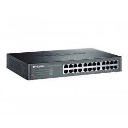 TP-Link TL-SG1024D - Přepínač - 24 x 10 100 1000 - desktop, Lze montovat do rozvaděče