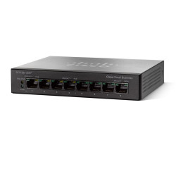 Cisco Switch SF110D-08HP 8x 10 100, 4x PoE port, 32W, unmanaged, desktop, Lifetime
