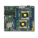 SUPERMICRO MB 2xLGA2011-3, iC612 8x DDR4 ECC,10xSATA3,(PCI-E 3.0 1,2,1(x16,x8,x4)PCI-E 2.0 1(x4),4x LAN,IPMI