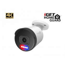 iGET HGNHK938CAM - UltraHD 4K PoE IP kamera, SMART detekce, IP66, zvuk, noční přísvit 40m, ONVIF 2.6