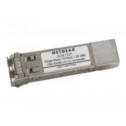 NETGEAR ProSafe AGM732F - Transceiver modul SFP (mini-GBIC) - GigE - 1000Base-LX - jednoduchý režim LC - až 10 km - pro NETGEAR GSM7224, M4300-28G-PoE+