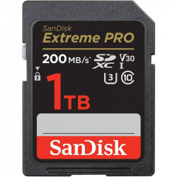 SanDisk Extreme PRO SDXC 1TB UHS-I U3 Class 10 Černá