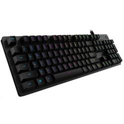 Logitech G512 CARBON LIGHTSYNC RGB Mechanical Gaming Keyboard with GX Red switches - CARBON - US INT'L - INTNL