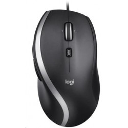 Logitech M500s myš, Drátová USB, Optická, 4000 dpi, Černá-stříbrná ( 910-005784 )