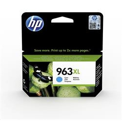 HP Ink Cartridge č.963 cyan XL 