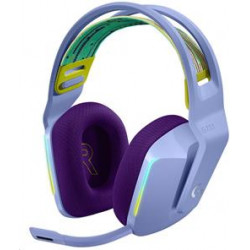 Logitech G733 LIGHTSPEED Wireless RGB Gaming Headset - LILAC - 2.4GHZ - EMEA