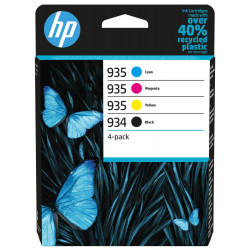 HP 934 Black 935 CMY Ink Cartridge 4-Pack