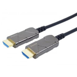 PremiumCord Ultra High Speed HDMI 2.1 optický fiber kabel 8K@60Hz,zlacené 7m