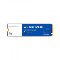 WD BLUE SSD NVMe 1TB PCIe SN580,Gen4 , (R:4150, W:4150MB s)