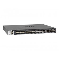 NETGEAR M4300-24X24F - Přepínač - L3 - řízený - 24 x 10 100 1000 10000 + 24 x 10 Gigabit SFP+ - proudění vzduchu zpředu dozadu - Lze montovat do rozvaděče