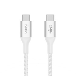 Belkin Boost charge USB-C kabel 240W, 2m, bílý