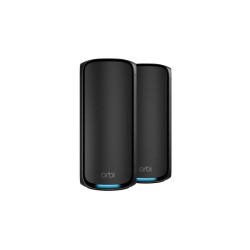 NETGEAR ORBI9 QB WIFI7 2P 1Y ARMOR BLK BNDL