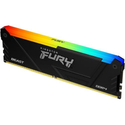 Kingston FURY Beast DDR4 8GB 2666MHz CL16 1x8GB RGB Black