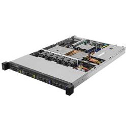 ASRock Rack 1U server AM5, B650, 4xDDR5 ECC nonECC,2xHS SATA, 2xHS NVM2,5,M.2, PCIe4 x16,2x1Gb LAN 2x650W,IPMI