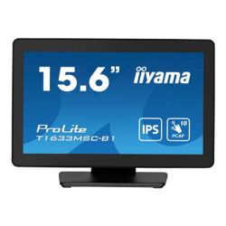 Iiyama ProLite T1633MSC-B1 LCD IPS/PLS 16" 1920 x 1080 5ms 385nitů 1000:1 60Hz Dotyk Repro    Černá 