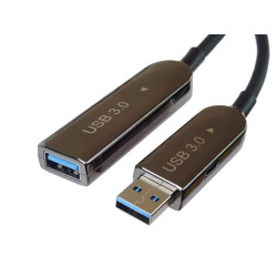 PremiumCord USB3.0 + 2.0 prodlužovací optický AOC kabel A Male - A Female 7m