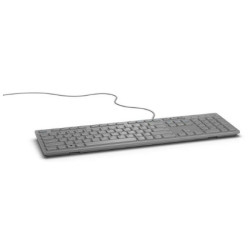 Dell KB216 Drátová USB US layout Šedá