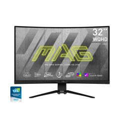 MSI MAG 325CQRXF 31,5" VA QHD 240Hz 1ms Black 2R