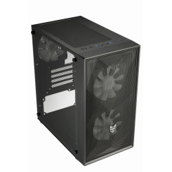 FSP CST130 Basic Micro ATX Transpar. Černá