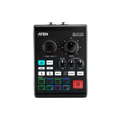 ATEN UC8000 Podcast AI Audio Mixer | MicLIVE™ 6-CH