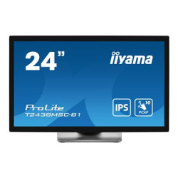 Iiyama ProLite T2438MSC-B1 LCD IPS/PLS 24" 1920 x 1080 5ms 525nitů 1000:1 60Hz Dotyk Repro Pivot   Černá 