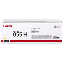 Canon originální toner CRG-055HY (žlutý, 5900str.) pro Canon MF742Cdw, MF744Cdw, MF746Cx, LBP663Cdw, LBP664Cx K 