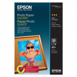 Epson Photo Paper Glossy, foto papír, lesklý, bílý, A3+, 200 g m2, C13S042535, pro inkoustové tiskárny