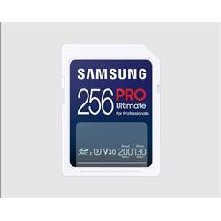 Samsung paměťová karta 256GB PRO ULTIMATE SDXC CL10 U3 V30 (č z: až 200 130MB s)