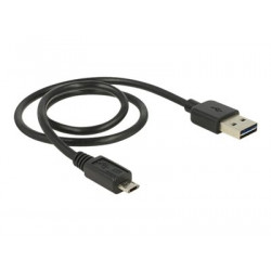 Delock EASY-USB - Kabel USB - Micro USB typ B (M) do USB (M) - 50 cm -