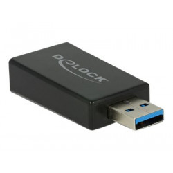 Delock - USB adaptér - USB typ A (M) do USB-C (F) - USB 3.1 Gen 2 - černá