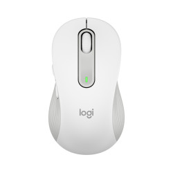 LOGITECH Signature M650 for Business Kancelářská Laserová Pro praváky 4 000 DPI USB+BT Bílá