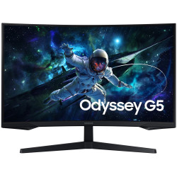 Samsung Odyssey G5 G55C LCD VA/PVA/MVA 27" 2560 x 1440 1ms 300nitů 2500:1 165Hz      Černá 