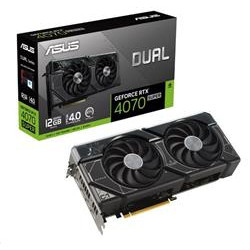 ASUS DUAL RTX4070 SUPER 12GB 192-bit GDDR6 HDMI 3xDP